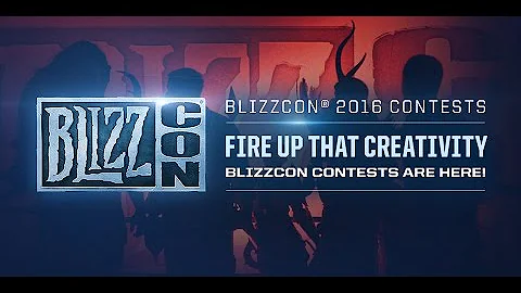 BlizzCon 2016 Contests Introduction