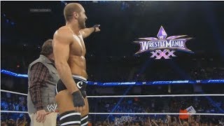 WWE Smackdown 02/14/2014: Cesaro Vs. Randy Orton