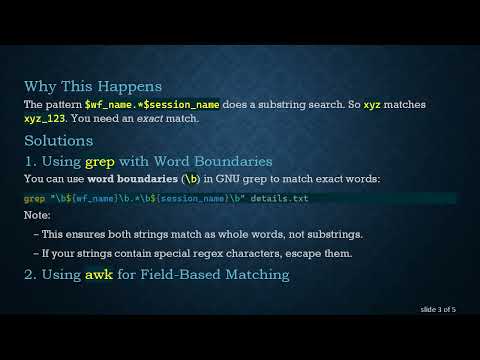 How to Find Two Exact Strings on the Same Line in a File Using bash