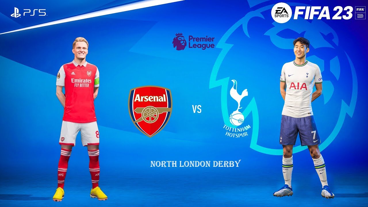 FIFA 23 North London Derby - Arsenal vs. Tottenham 23/24 Premier League - Epic Gameplay and Moments!