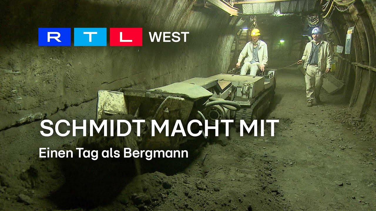 Schmidt macht mit: Einen Tag als Bergmann | RTL WEST