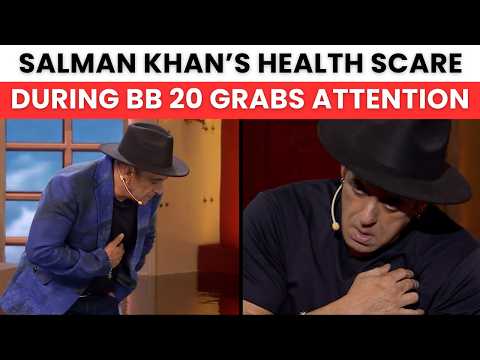 Bigg boss 20 वीकेंड का वार में सलमान खान के सीने में हुआ दर्द देर रात एक्टर ने बताई असलियत.mp4