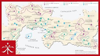 Map of my world before humanity | Map Chat
