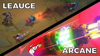 Arcane But It's Just Jinx Pressing R