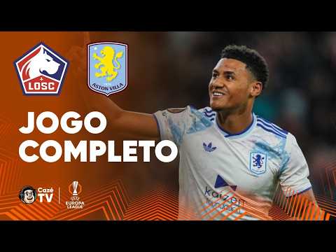 JOGO COMPLETO: LILLE X ASTON VILLA | EUROPA LEAGUE 2025/2026 | OITAVAS DE FINAL