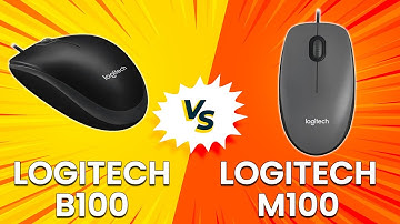 Logitech B100 vs Logitech M100 - Which Is The Superior Mouse ? (What Are Their Differences?)