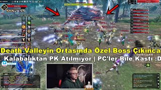Jusuke35 - Death Valleyin Ortasında Özel Boss Çıkınca Kabalıktan Pk Coşuyor :D Rise Online