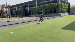 Deceleration Series: Sprint to Half Turn Stop