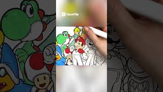 Super Mario Coloring Comes to LIFE! 🍄🎨