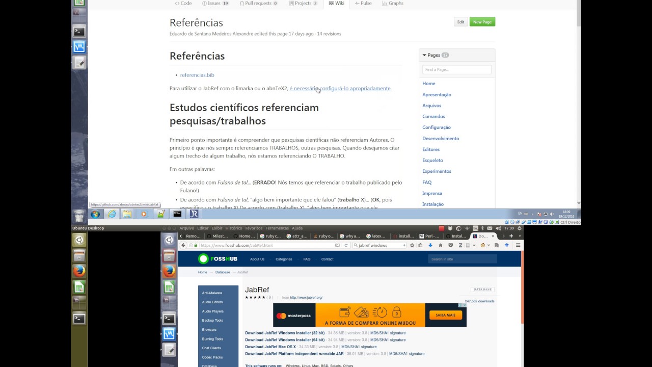 Instalação do JabRef no windows - YouTube
