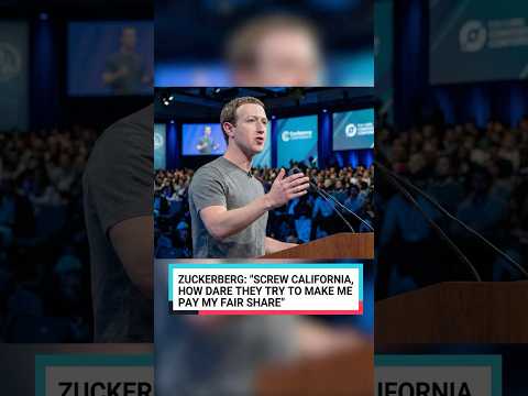Zuckerberg’s “Billionaire Bunker” Move Says Everything About Taxes.