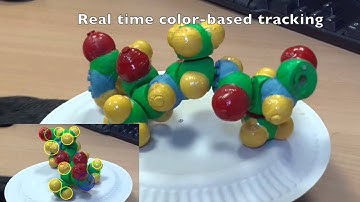 Peppytide as a tangible molecular interface based on camera-tracking