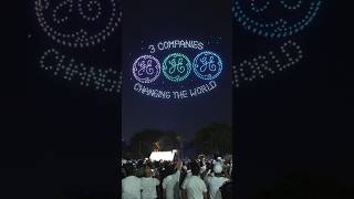1000 Drone Show for GE in Bengaluru | BotLab Dynamics