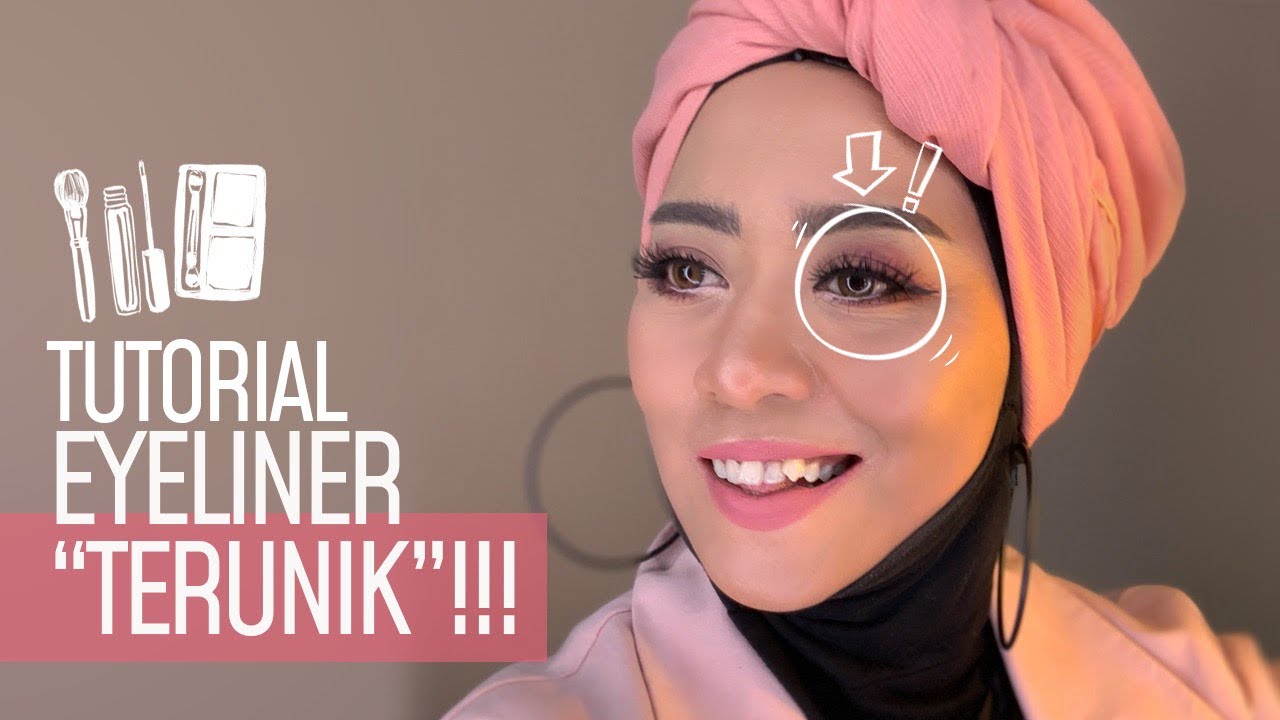 CARA MUDAH PAKAI EYELINER! DENGAN TEKNIK “SOMBONG” #SINAUMAKEUP 