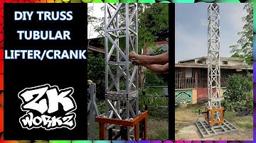 DIY Tubular Truss with Lifter Crank short video