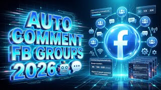 Auto Comment On Facebook Groups 2026 | Facebook Bulk Comment Tool