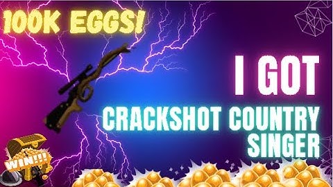 GETTING 100K EGGS OUT OF CHICKN - WINNER! | Shell Shockers | Buying Crackshot Country Singer