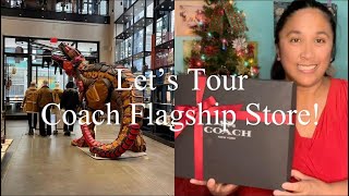 Coach Flagship Store Tour! Plus a Special Unboxing!