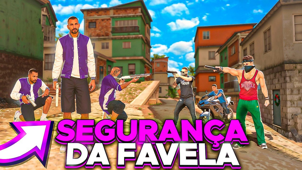 FIZ A SEGURANÇA DA NOVA FAVELA DOS ROXOS NO RIO RISE