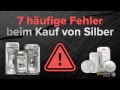 Silber kaufen: 7 häufige Fehler