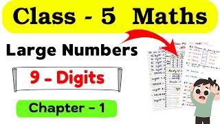 Class 5 Large Numbers | Class 5 Maths Chapter 1 | Maths Worksheet for Class 5 | Class 5 Worksheet Net Worth