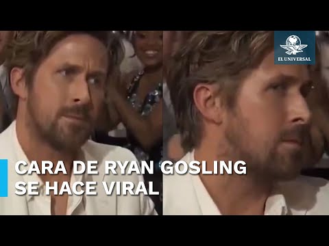 Reacción de Ryan Gosling al premio de 