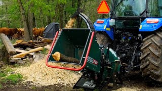woodland mills tf810 wood chipper review
