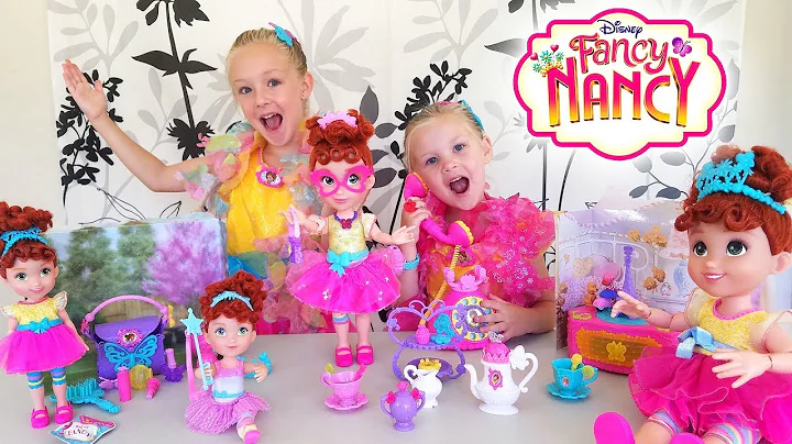 Opening Fancy Nancy Fantastique Toys! Baldi Basics...