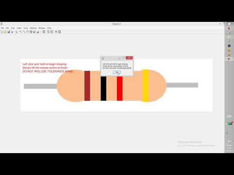 Calculate resistance value using image processing