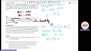 FINM7322 - Test 1 2024 (Recording 1)