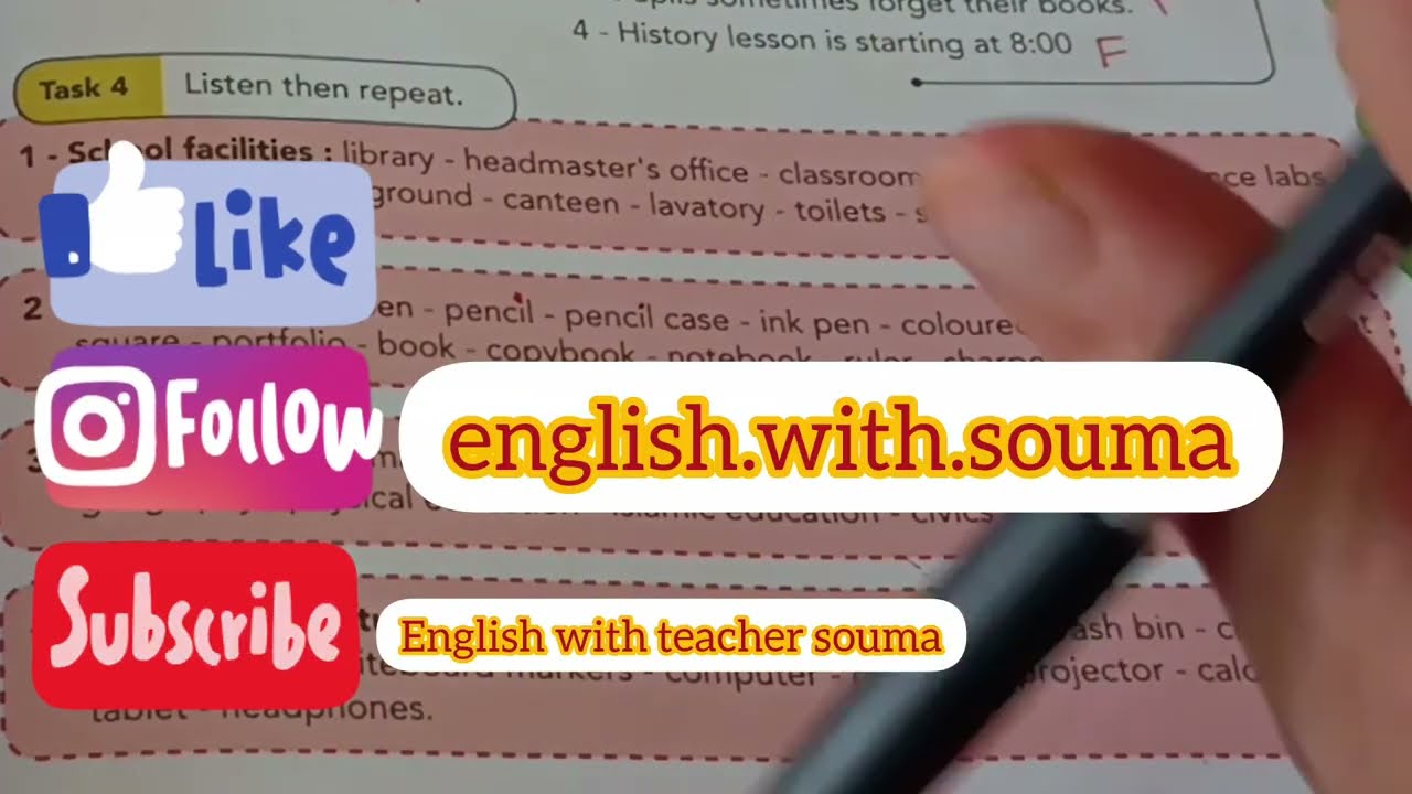 السنة الاولى متوسط حل تمارين صفحة 41 لغة انجليزية