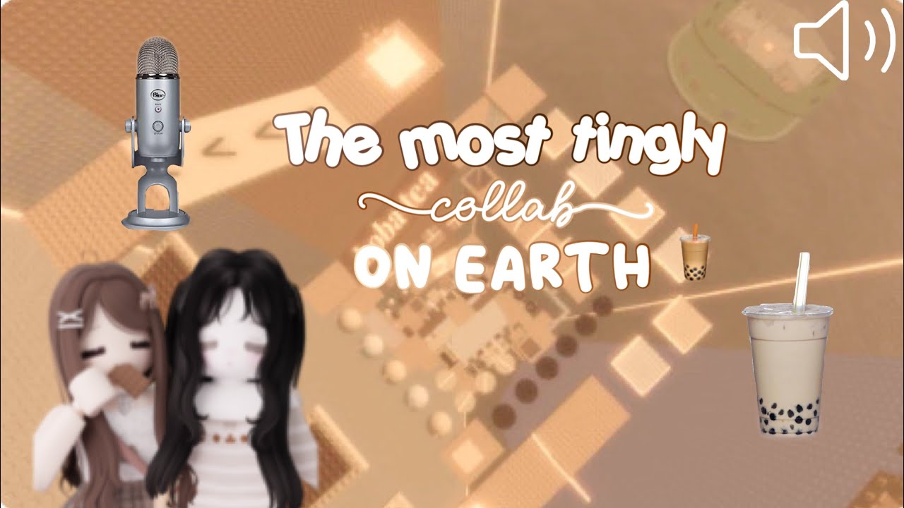 ꒰ Roblox asmr ♡ ꒱ The MOST Tingly Collab EVER?!🧋꒰ Layered Mouth Sounds ꒱ w/ @angelictingles 