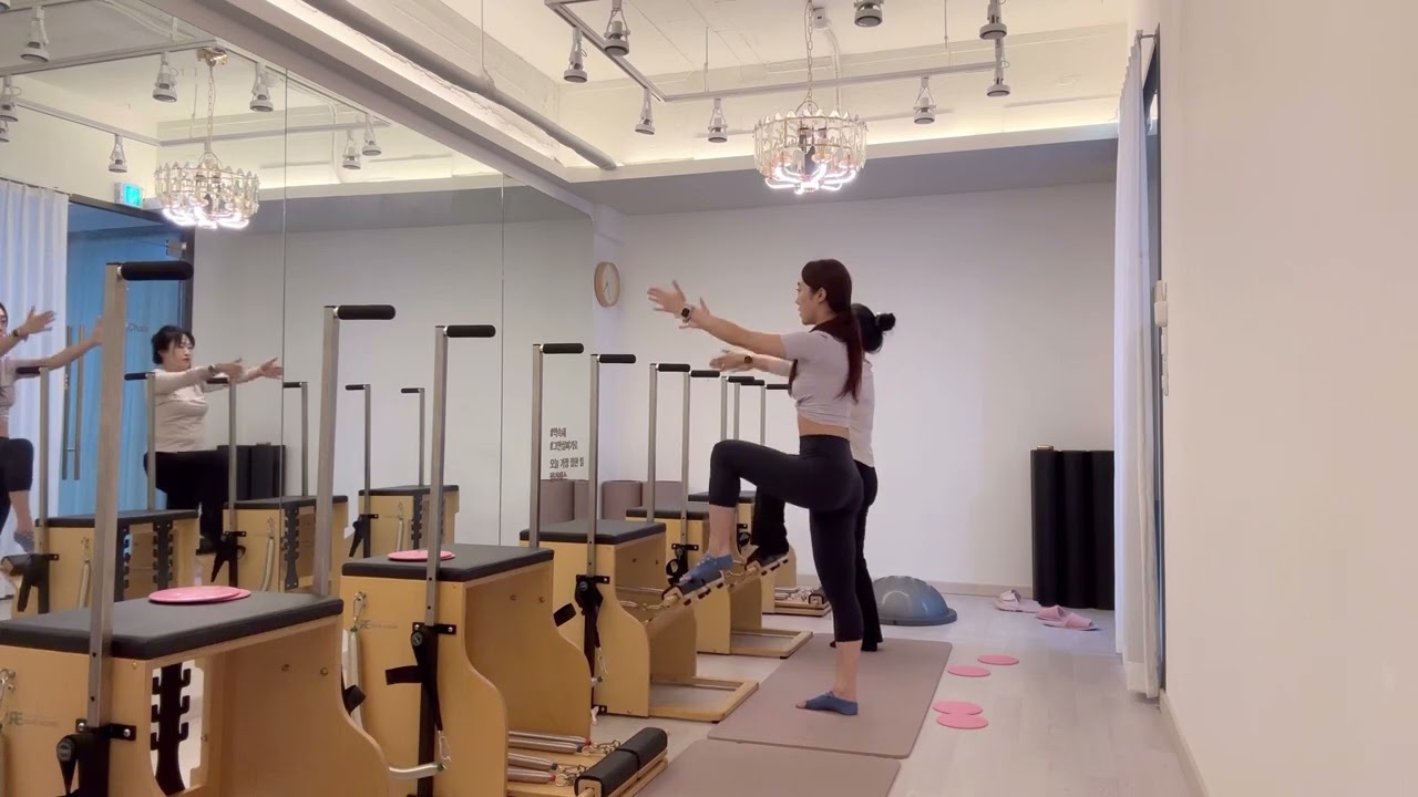 [해탱] 슬라이딩디스크를 이용한 체어 필라테스 시퀀스