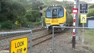 The old Muri station and Ped level crossing.