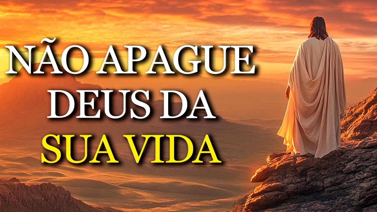 JESUS nos alerta sobre o ERRO de viver sem DEUS | A BÍBLIA mostra o caminho de volta