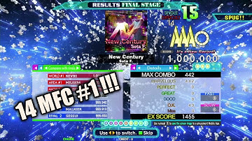 [DDR A20+] New Century (DSP-14) 1,000,000 MFC - Level 14 Marvelous Full Combo #1 !!!!!