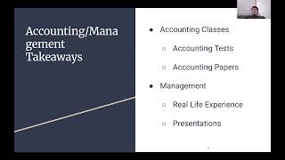 Bus Capstone Personal Reflection