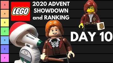 DAY 10: LEGO 2020 Advent Calendar SHOWDOWN! - Ranking Each Build