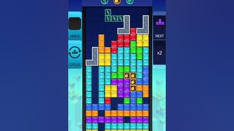 Tetris Blitz daily challenge get 3 Tetris clears