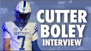 Cutter Boley in state four-star QB recruit breaks down his insane performance | Kentucky Football
