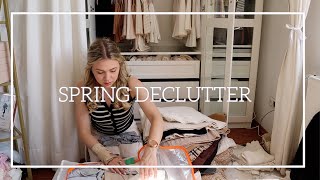 Spring Wardrobe Declutter | organizing my shoes and closet for spring | Anna's Style Dictionary