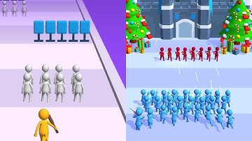 Gun Clash 3D - Gameplay Walkthrough - iOS, Android - (Part 12) - Levels 11-17