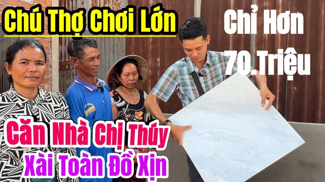 Bất ngờ ngôi nhà Chị Thúy đội thợ 