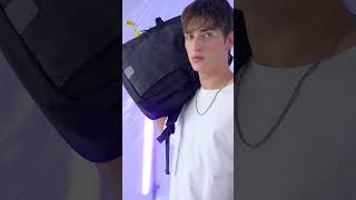 Golden Wolf GB00433 Laptop Backpack for Men 20L Water-resistant Office College Backpack