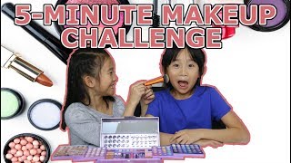 5minute Makeup Challenge! Doing Each Other's Makeup
