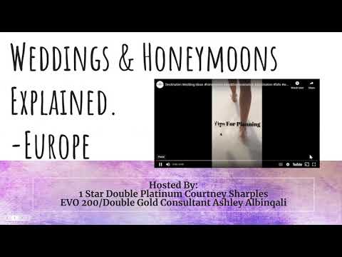 Courtney Sharples & Ashley Albinqali's Wedding & Honeymoons Explained.-Europe