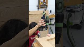 Making the face frame for the island cabinets