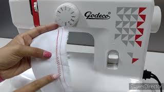 Cómo enhebrar una máquina de coser Godeco Velvet/Funciones.