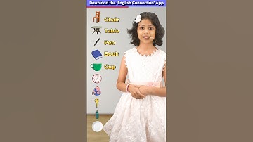 10 Objects ✒️ in English | Kids English Vocabulary | Adi English Connection #shorts