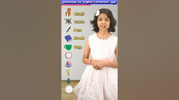 10 Objects ✒️ in English | Kids English Vocabulary | Adi English Connection #shorts